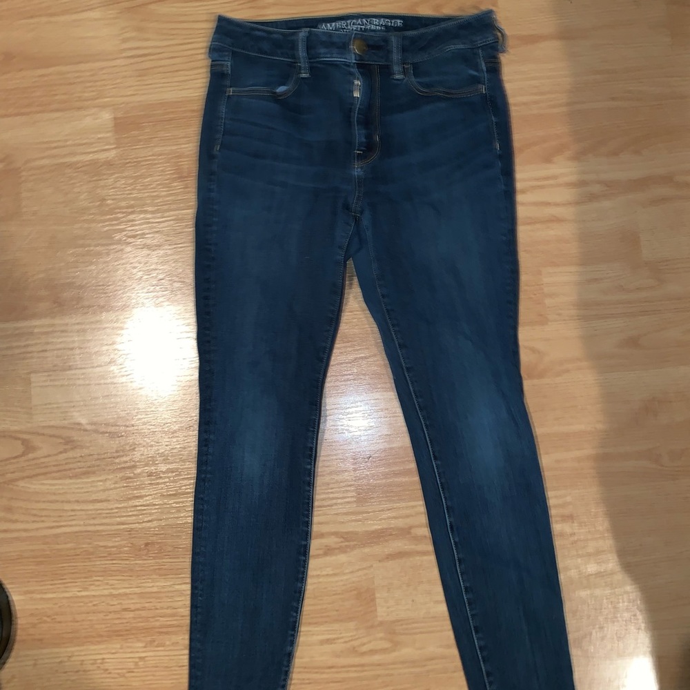 high waisted jeans AE